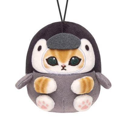 Mofusand | Sea Creatures | Penguin Cat Keychain Mini Plush