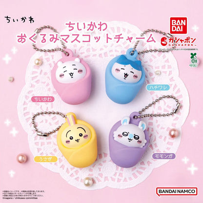 Chiikawa | Swaddling Cloth | Usagi Keychain Mini Figure