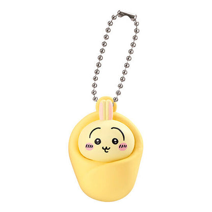Chiikawa | Swaddling Cloth | Usagi Keychain Mini Figure