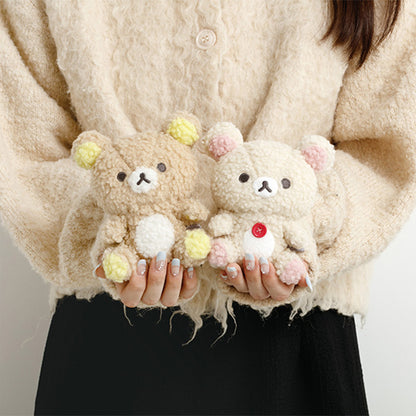 PRE-ORDER | Rilakkuma | Sleeping Together | Korilakkuma Fluffy Boa Small Plush