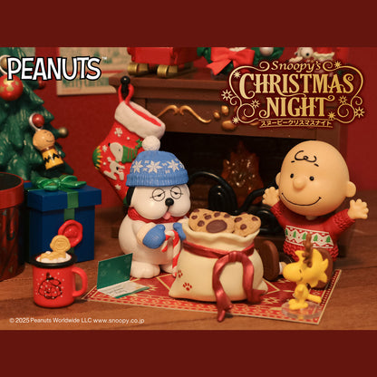 Snoopy | Re-ment | Christmas Night | Christmas Feast Scenary Figure