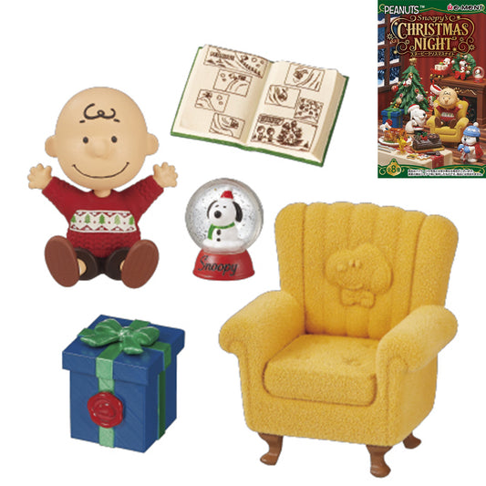 Snoopy | Re-ment | Christmas Night | Gift for You Scenary Figure