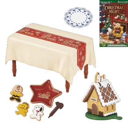 Snoopy | Re-ment | Christmas Night | Decorating Cookies Scenary Figure