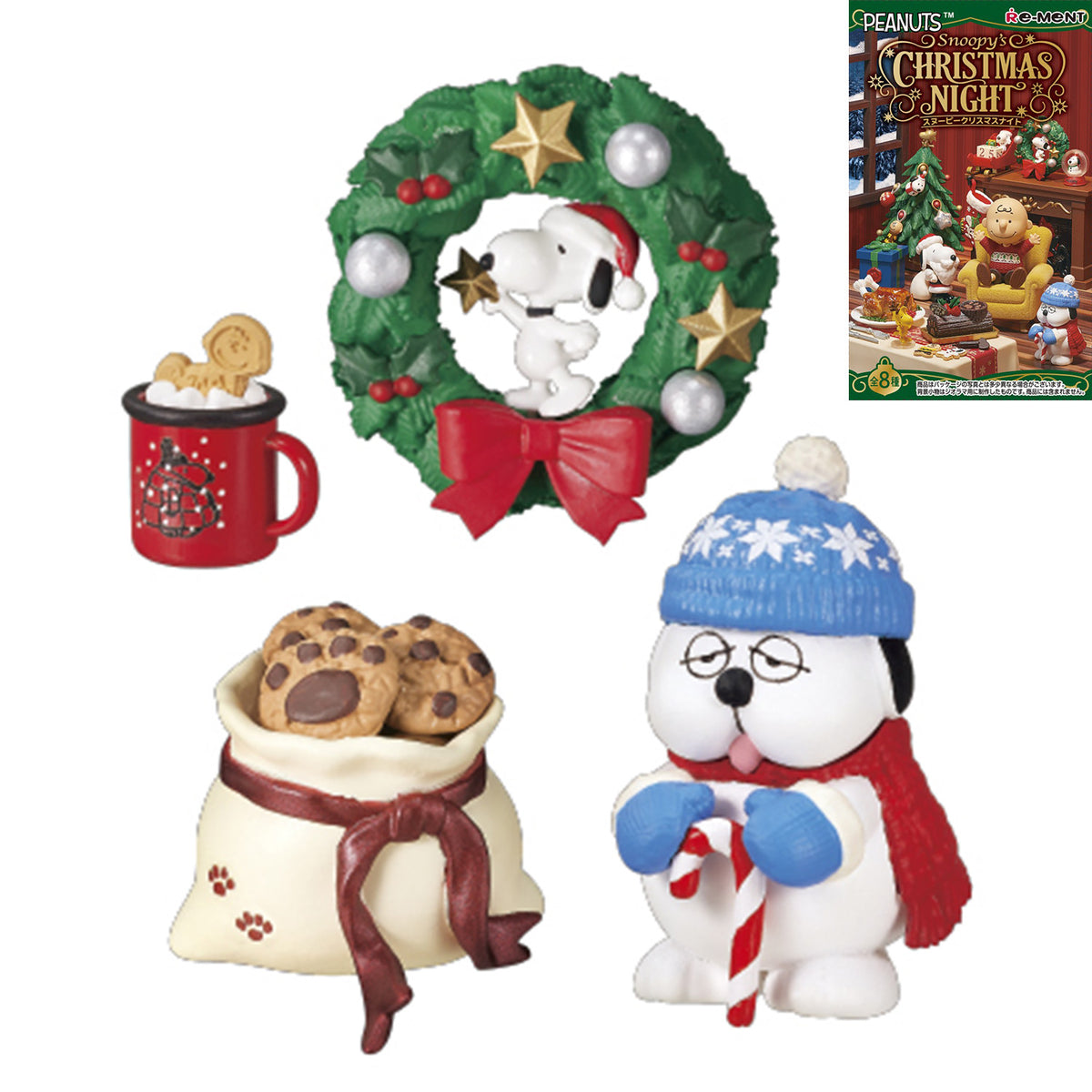 Snoopy | Re-ment | Christmas Night | Invitation to a Special Night Scenary Figure