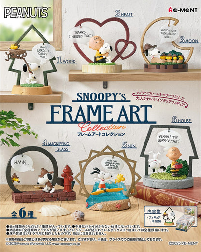 Snoopy | Re-ment | Frame Art Collection | Sun Scenery Figure