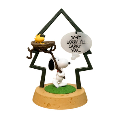 Snoopy | Re-ment | Frame Art Collection | Wood Scenery Figure