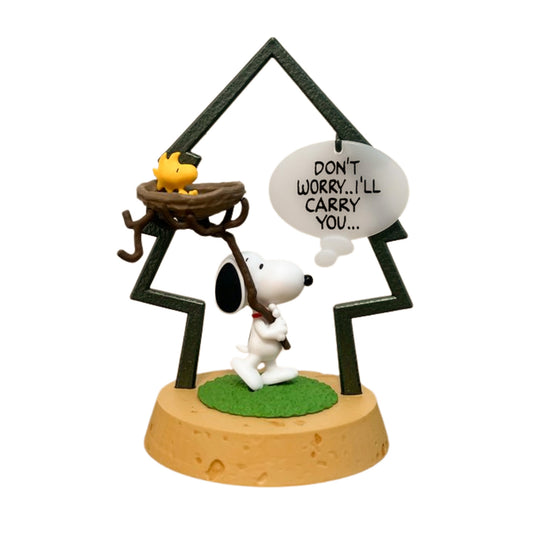 Snoopy | Re-ment | Frame Art Collection | Wood Scenery Figure