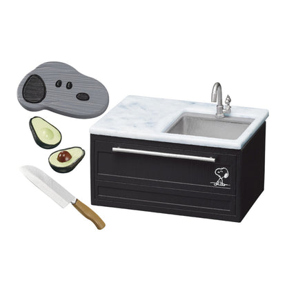 Snoopy | Re-ment | Mono Kitchen | Avocado Scenery Figure