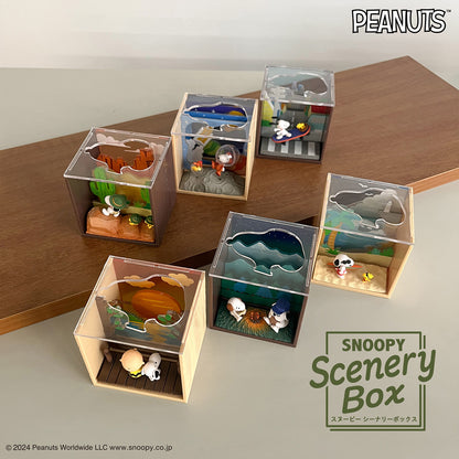 Snoopy | Re-ment | Scenery Box | The Sun Goes Down Scenery Figure