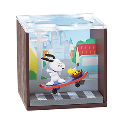 Snoopy | Re-ment | Scenery Box | Dare to Jump! Scenery Figure