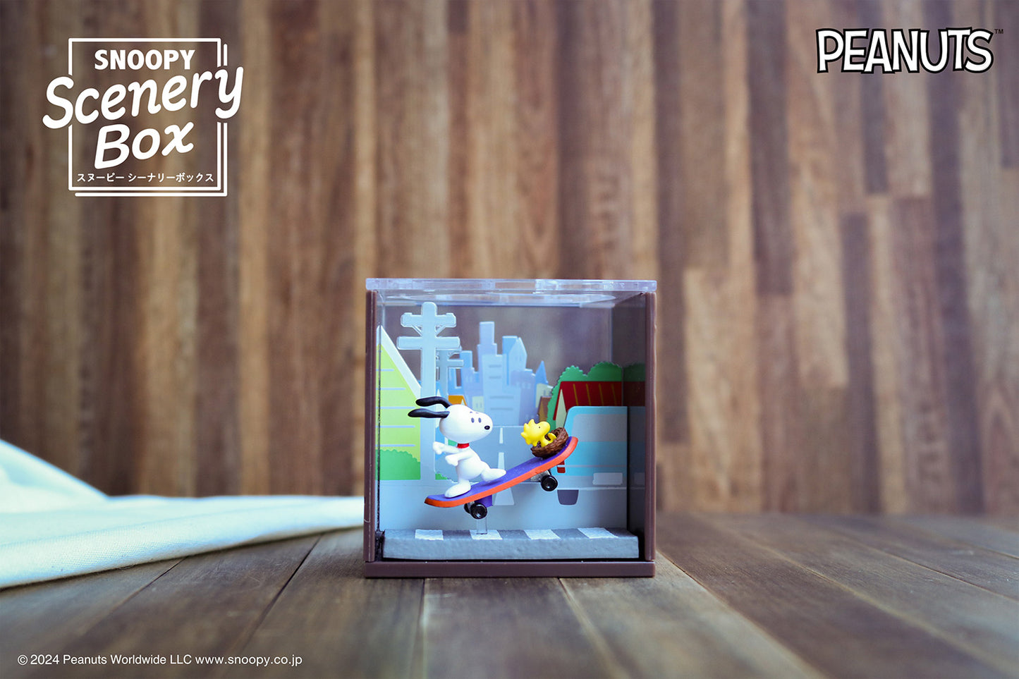 Snoopy | Re-ment | Scenery Box | Dare to Jump! Scenery Figure