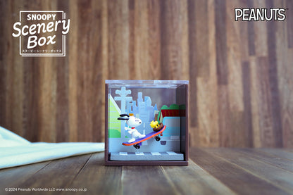 Snoopy | Re-ment | Scenery Box | Dare to Jump! Scenery Figure