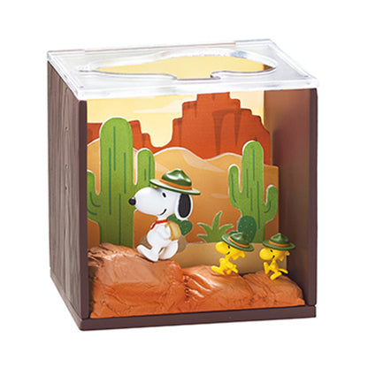 Snoopy | Re-ment | Scenery Box | Never Ending Journey Scenery Figure