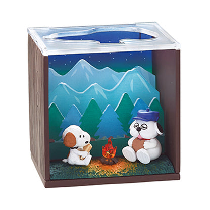 Snoopy | Re-ment | Scenery Box | Under the Starry Sky Scenery Figure