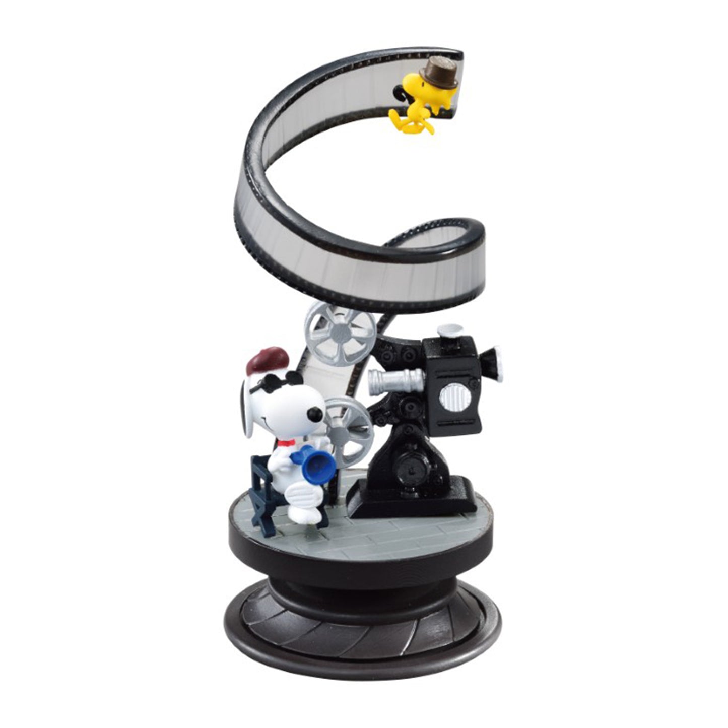 Snoopy | Re-ment | Spiral Diorama | Film Director Scenery Figure