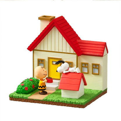 Snoopy | Re-ment | Douce Petite Maison | L'heure de Manger ! Figurine de Scène