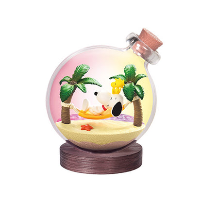 Snoopy | Re-ment | Time Terrarium | Sunset Scenery Figure