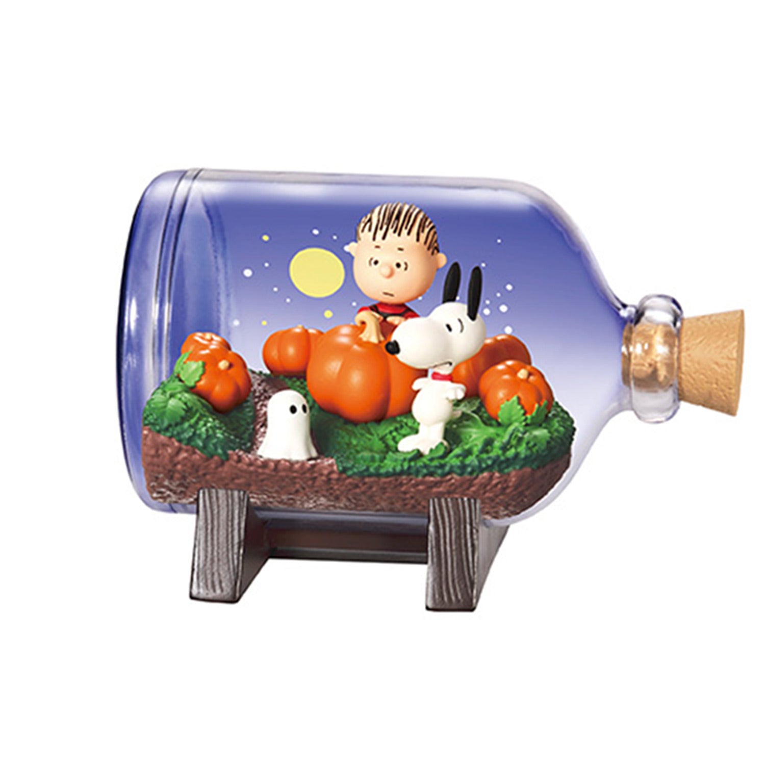 Snoopy | Re-ment | Time Terrarium | Morning Twilight Scenery