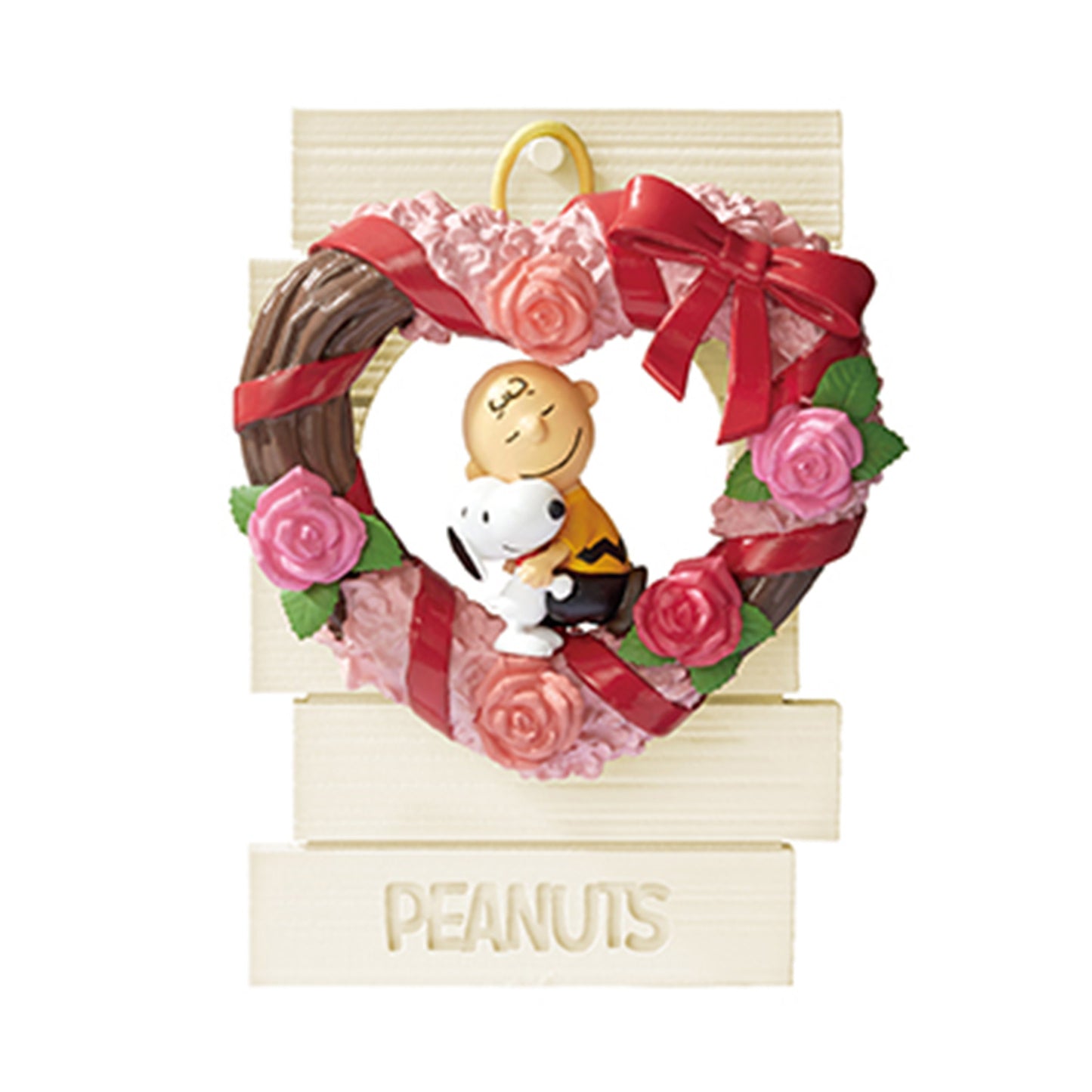 Snoopy | Re-ment | Wreath Collection | Hug Scenery Figure