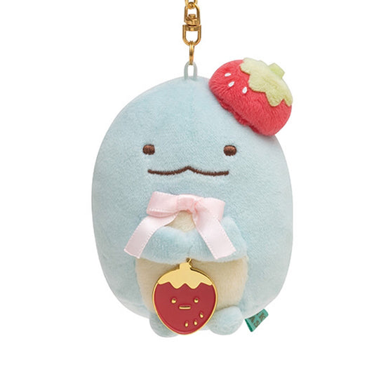 Sumikko Gurashi | Cafe Sumikko: Strawberry Fair | Tokage Keychain Mini Plush