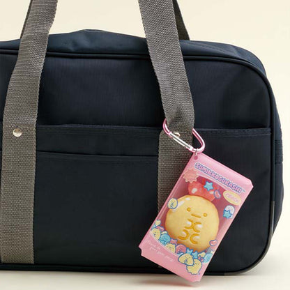 PRE-ORDER | Sumikko Gurashi | Gummy Gummy Party | Shirokuma Plush in Small Pouch with Carabiner