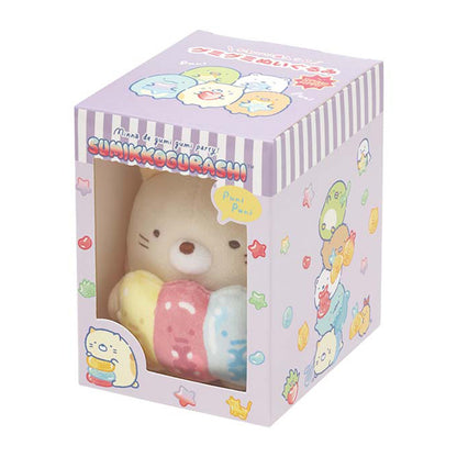 PRE-ORDER | Sumikko Gurashi | Gummy Gummy Party | Neko Cat Mini Plush in Box