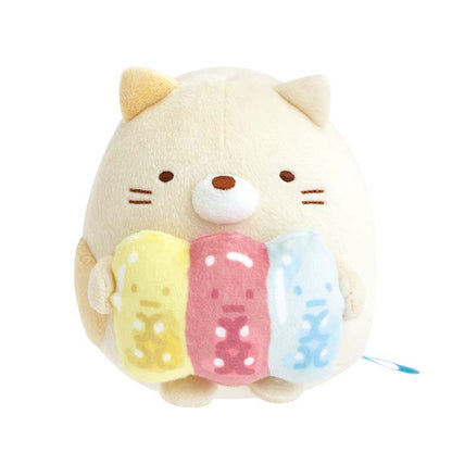 PRE-ORDER | Sumikko Gurashi | Gummy Gummy Party | Neko Cat Mini Plush in Box