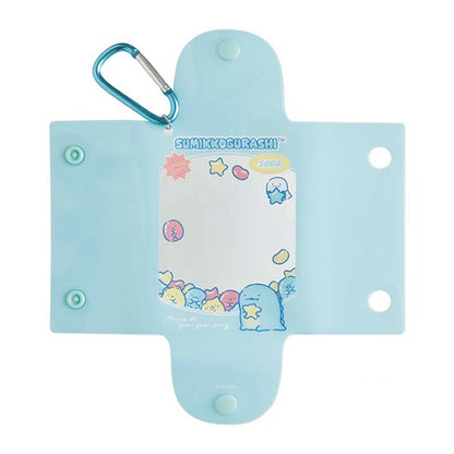 PRE-ORDER | Sumikko Gurashi | Gummy Gummy Party | Tokage Plush in Small Pouch with Carabiner