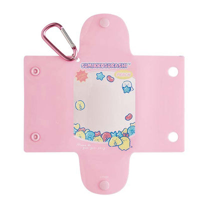 PRE-ORDER | Sumikko Gurashi | Gummy Gummy Party | Ebifurai no Shippo Plush in Small Pouch with Carabiner