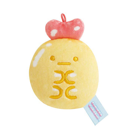 PRE-ORDER | Sumikko Gurashi | Gummy Gummy Party | Ebifurai no Shippo Plush in Small Pouch with Carabiner