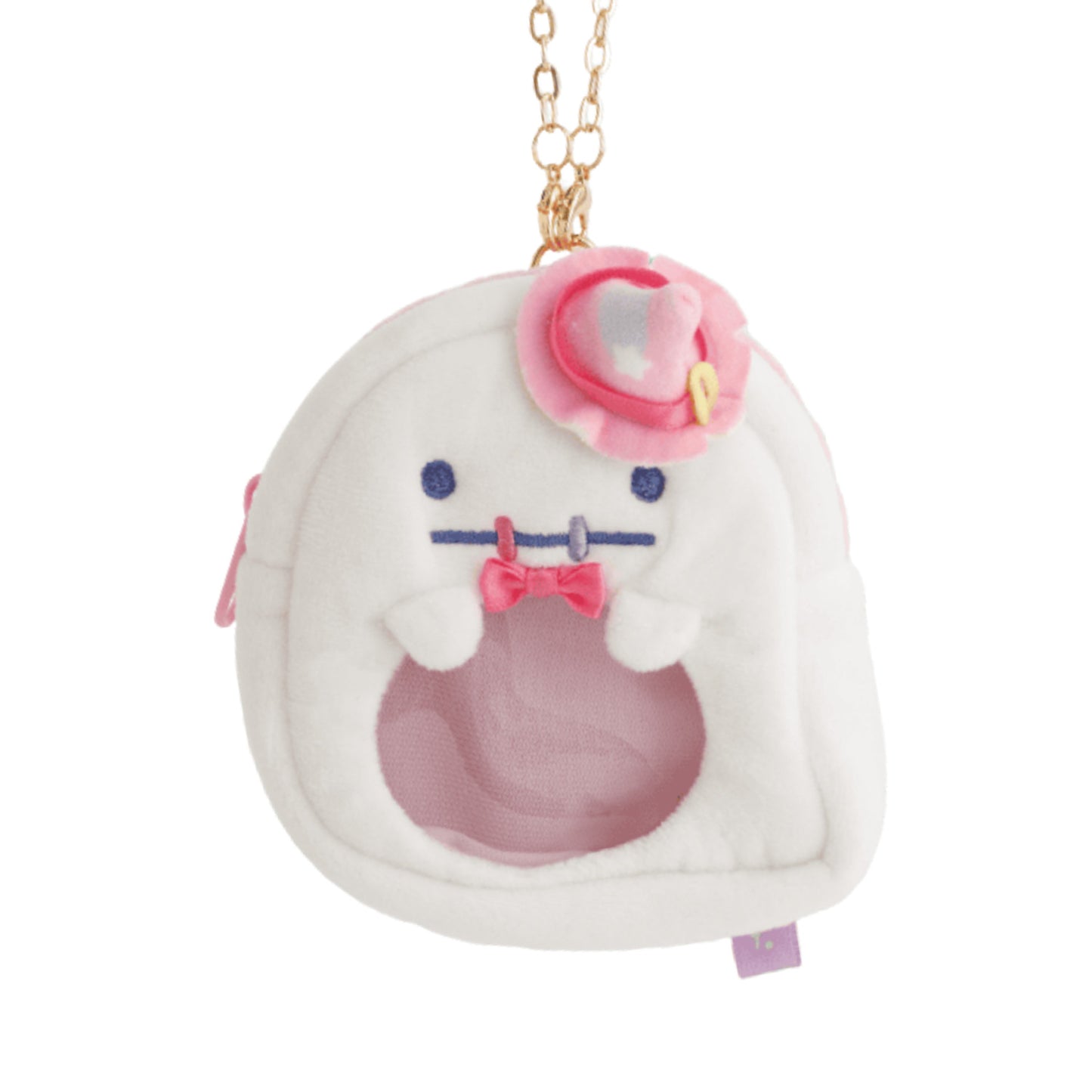 PRE-ORDER | Sumikko Gurashi | Spooky Halloween | Obake Ghost Mini Plush Pouch
