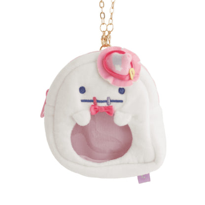 PRE-ORDER | Sumikko Gurashi | Spooky Halloween | Obake Ghost Mini Plush Pouch