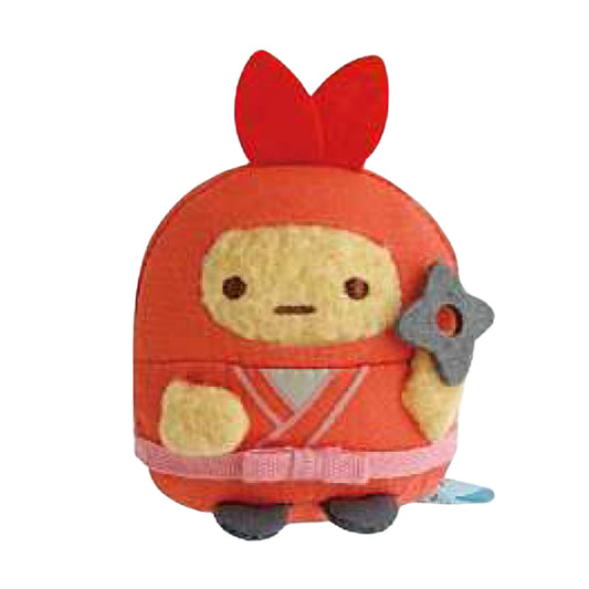 PRE-ORDER | Sumikko Gurashi | Ninja | Ebifurai no Shippo Tenori Mini Plush