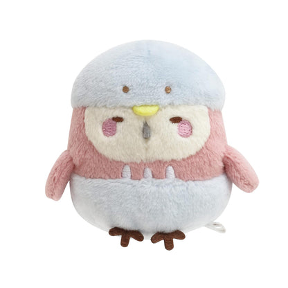 Sumikko Gurashi | Everyone Dressed as Birds | Suzume Sparrow & Fukurou Owl in Bird Cage Tenori Mini Plush Set