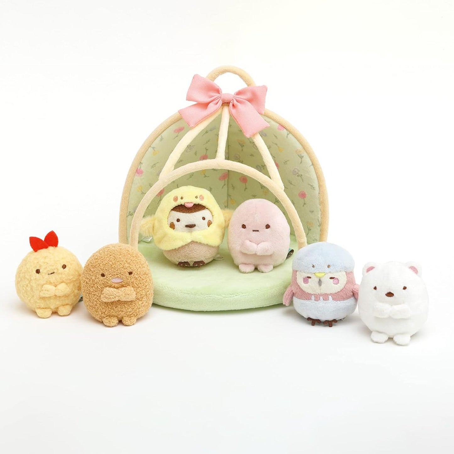 Sumikko Gurashi | Everyone Dressed as Birds | Bird Cage Scene Plush