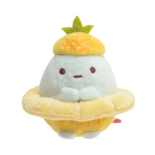 Sumikko Gurashi | Penpen Fruit Vacation | Tapioca (Pineapple) Tenori Mini Plush | Shop Limited