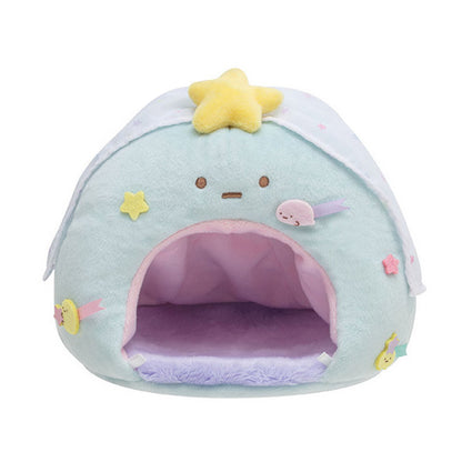 Sumikko Gurashi | Sleepover Pyjamas Party | Star Tapioca House Scene Small Plush