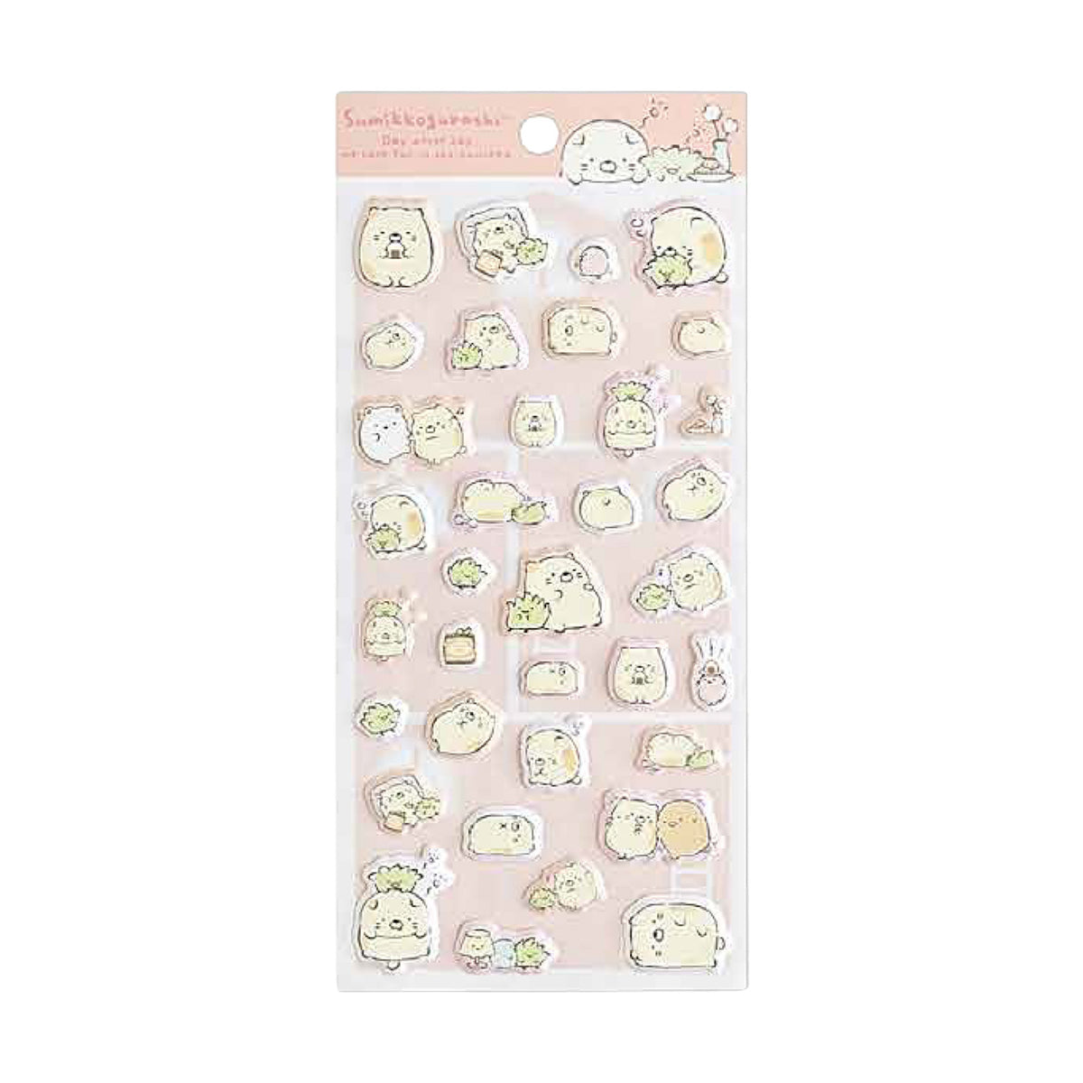 PRE-ORDER | Sumikko Gurashi | Everyday | Neko Cat Puffy Stickers