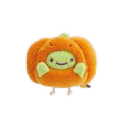 PRE-ORDER | Sumikko Gurashi | Magical Halloween | Zassou Weed (Pumpkin) Tenori Mini Plush