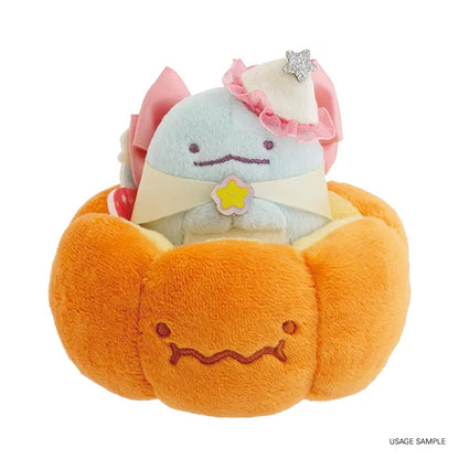 Sumikko Gurashi | Magical Halloween | Ebiten no Shippo & Pumpkin Basket Tenori Mini Plush Set