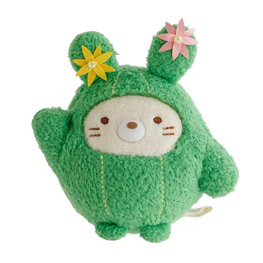PRE-ORDER | Sumikko Gurashi | Looks Just Like Houseplants | Neko Cat (Cactus) Tenori Mini Plush | Online Shop Limited