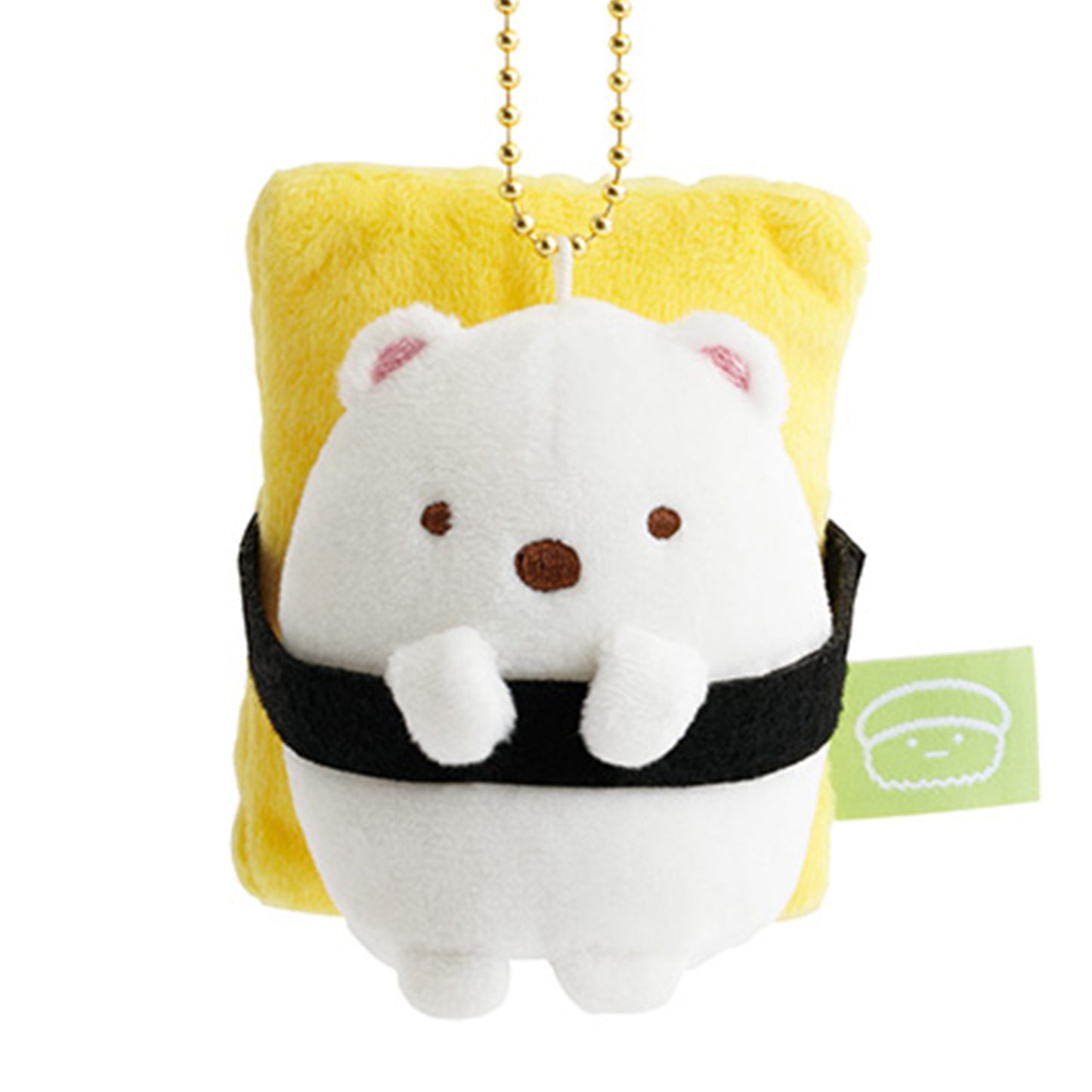 Sumikko Gurashi | Always Sushi | Shirokuma (Egg) Keychain Mini Plush