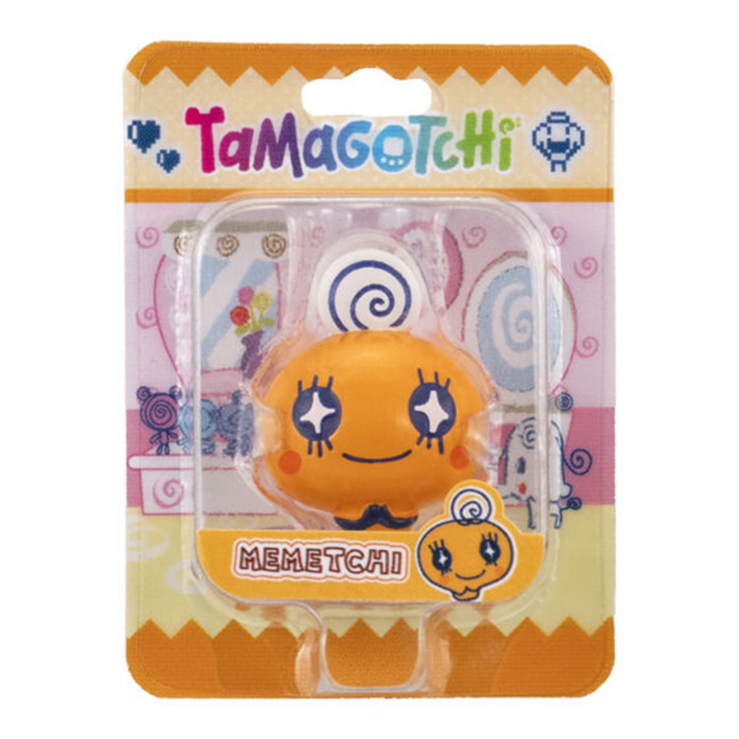 Tamagotchi | Blister Package Collection | Memetchi Keychain Figure