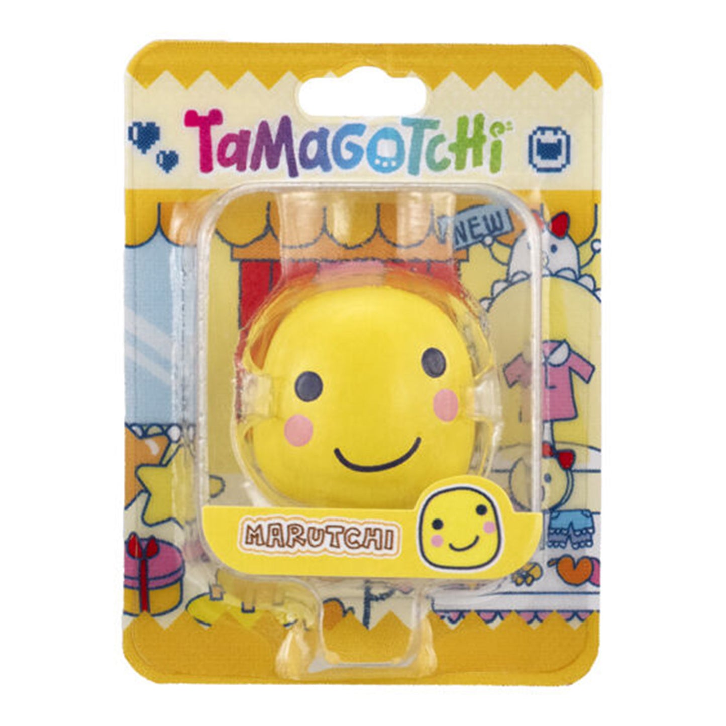 Tamagotchi | Collection sous blister | Figurine porte-clés Marutchi