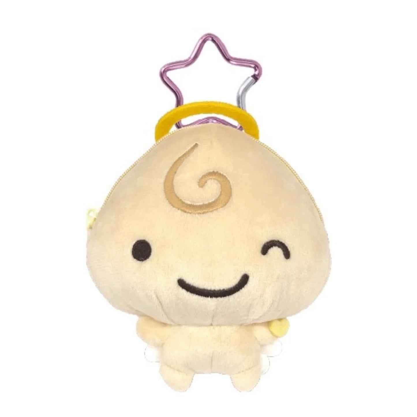Tamagotchi | Kuriten Small Plush Pouch with Star Carabiner