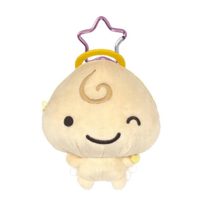 Tamagotchi | Kuriten Small Plush Pouch with Star Carabiner