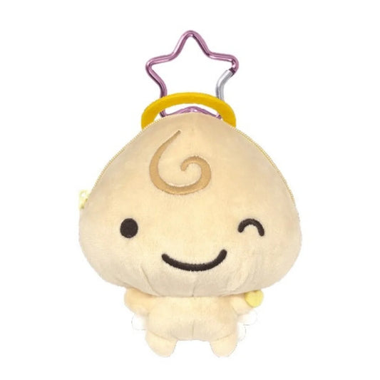 Tamagotchi | Kuriten Small Plush Pouch with Star Carabiner