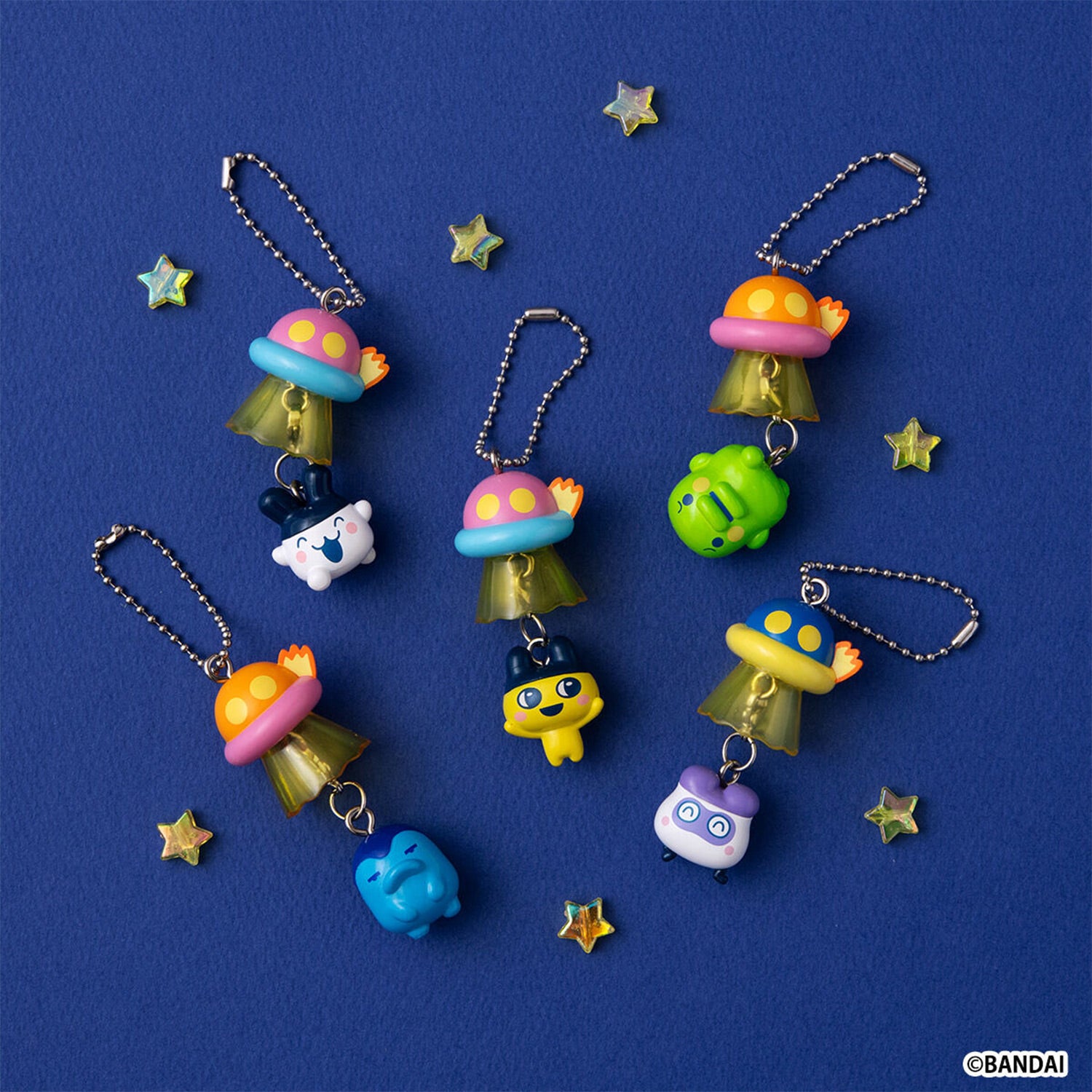 Tamagotchi | UFO Swing | Mametchi Keychain Figure – MSClaw25