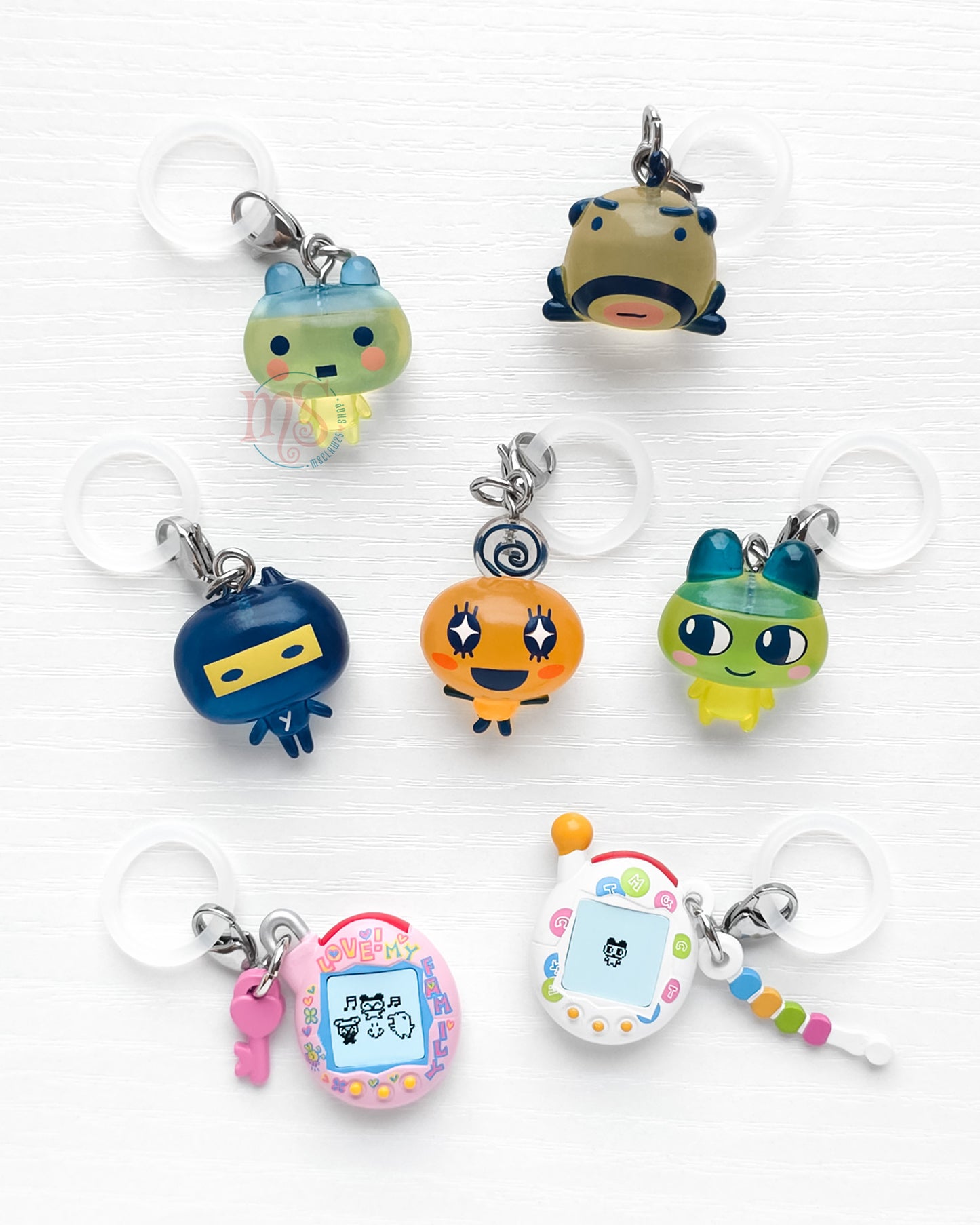 Tamagotchi | Mejirushi Personal Marker 3 | Mametchi Schlüsselanhängerfigur