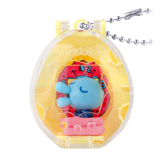 Tamagotchi Collectibles | Night Time | Nyorotchi Keychain Figure